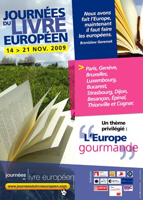 Les Journée du Livre Européen sur le thème du Goût.