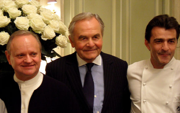 Joël Robuchon sacré Pape de la Gastronomie