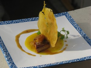 foie gras poëlé aux mangues/MAP