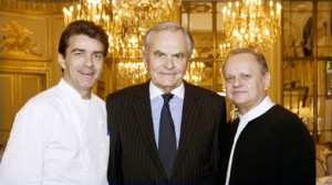 Joël Robuchon: soirée papale au Meurice vue par Roger Clairet