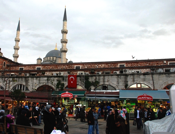 Autour du marché aux épices d'Istanbul