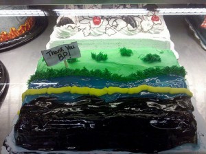 Un gâteau pour BP