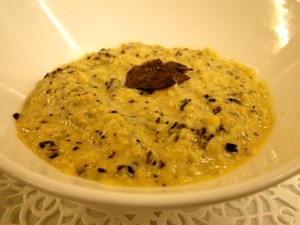 Oeufs brouillés aux truffes