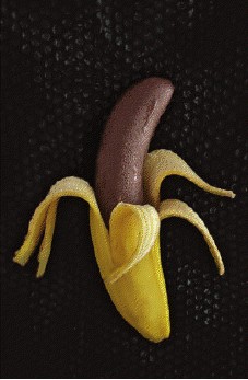 Banane au chocolat (St Valentin)