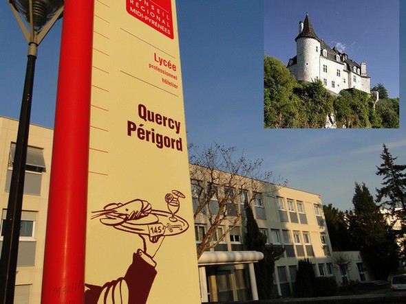 A Souillac, l’équipe du Château de la Treyne retourne au lycée.