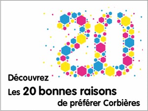 « 20 de Corbières » ou « Vins de Corbières »