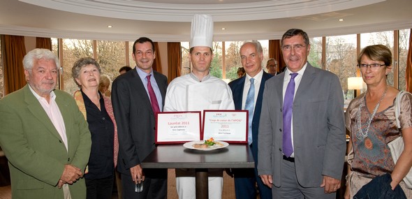 Eric Copineau, Jean-Jacques Borne et Laurent Carratié, lauréats du Prix Goût et Santé 2011