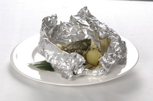 Papillote de flétan saveur d’Asie