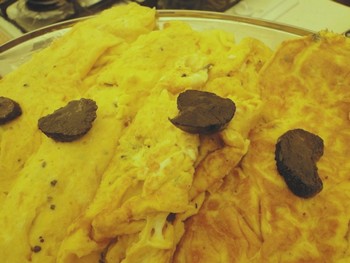 Omelette aux truffes