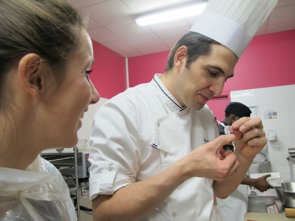 Atelier de design et de photographie culinaire au lycée Guillaume Tirel