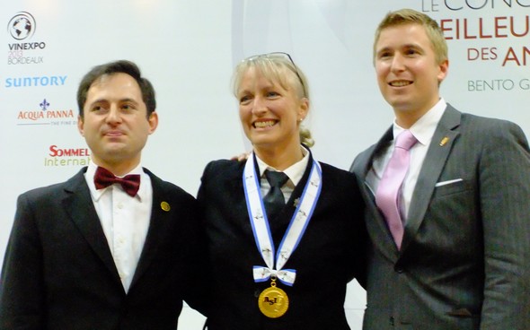 La canadienne Véronique Rivest, Meilleur Sommelier des Amériques 2012