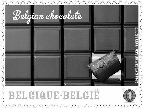 La Poste belge lance ses chocolats timbrés …et une polémique en France !