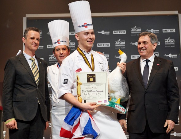 Le Prix du Meilleur Commis Rougié à Kristian Curtis