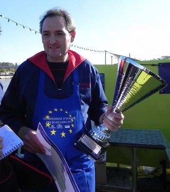 PIRES Francisco, champion d’Europe des Ecaillers 2013