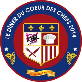 Dîner du coeur des chefs à Bordeaux