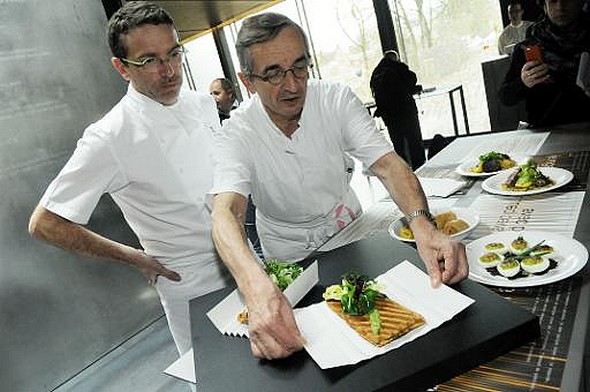 Les Bras aux cuisines du musée Soulages de Rodez