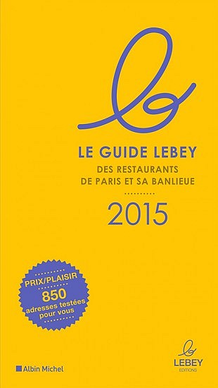 Le Guide Lebey 2015 est arrivé!