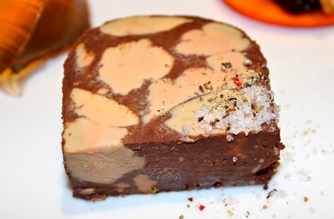 foie gras au chocolat