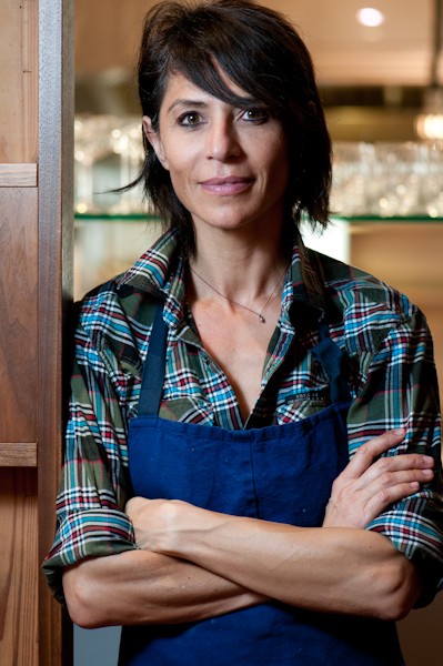 Chef Dominique Crenn of Atelier Crenn  San Francisco, CA