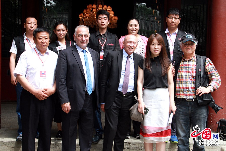 Gérard Collomb en Chine