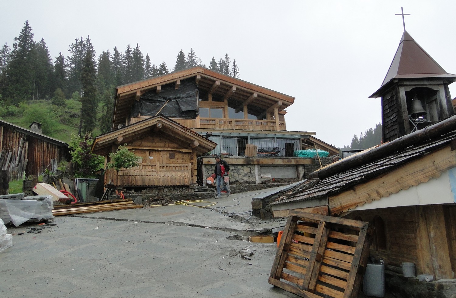 la nouvelle Maison des bois