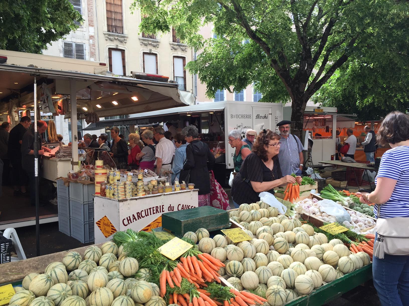 fruits et légumes du Causse - marché de Cahors