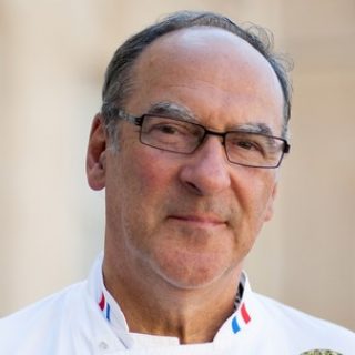 July 24, 2012, PARIS, FRANCE
The Club of Leaders' Chefs, heads of the kitchen of presidents house around the world, is visiting francois hollande, french president, at the palais de l'ÈlysÈe. Bernard Vaussion, chef de l'Elysee