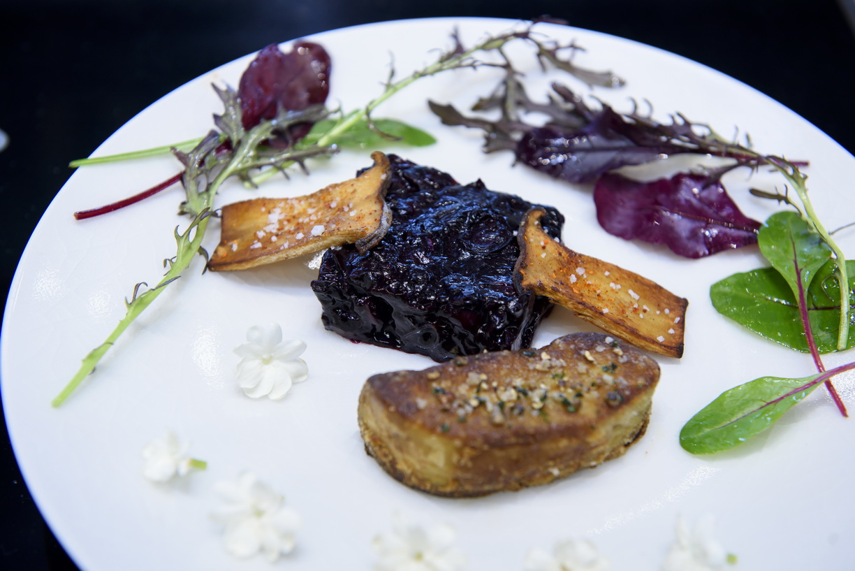 30 - Les Myrtilles du Chili au Cordon Bleu - foie gras