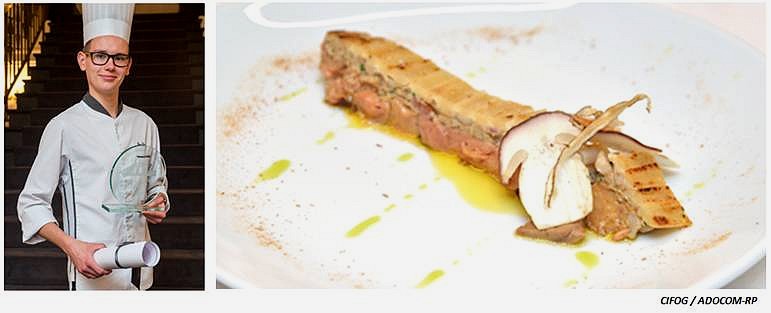 léo daull et sa tarte renversée au foie gras