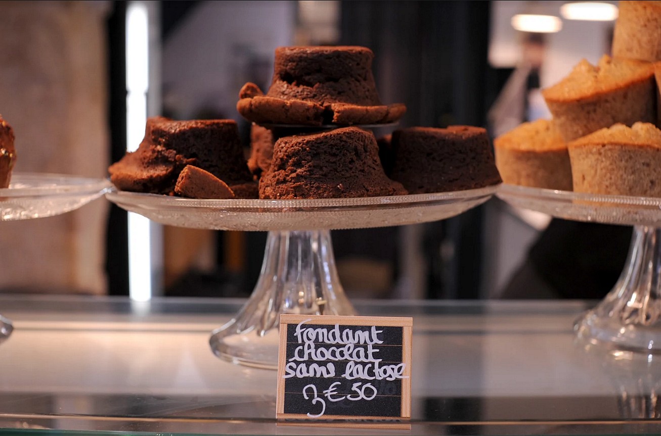 fondant chocolat sans lactose