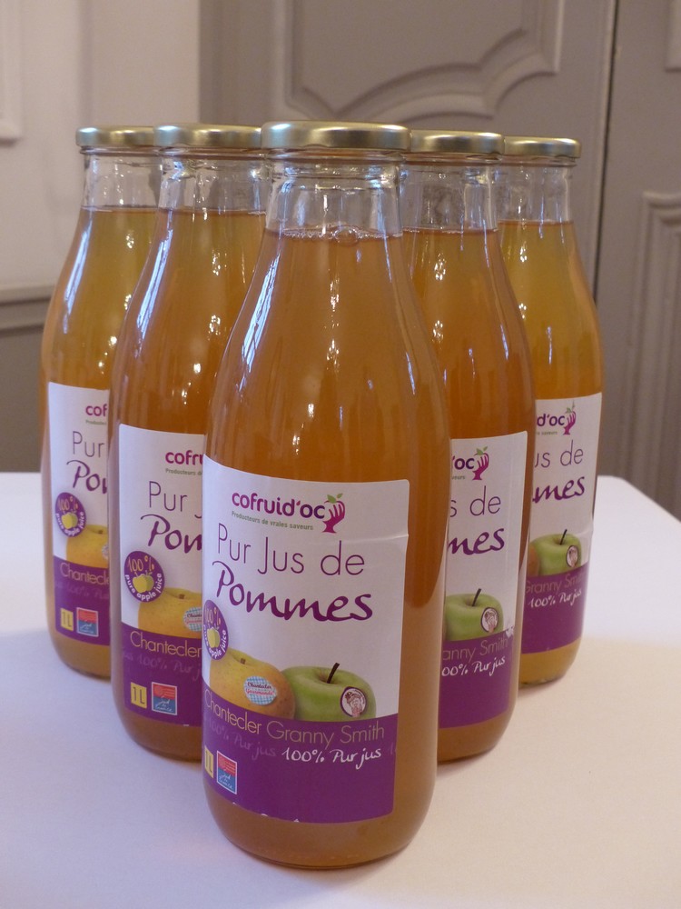 jus de pommes cofruid'oc