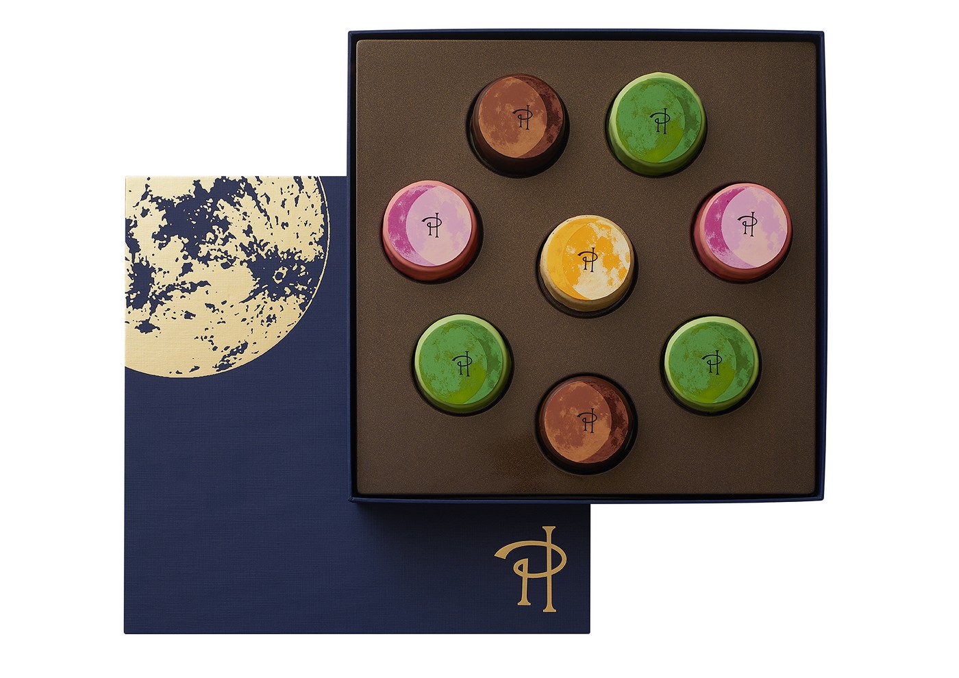 8 pieces hermé Mooncakes