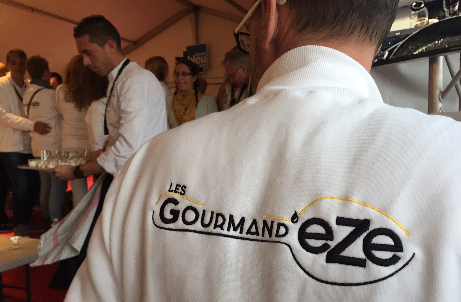 logo les gourmand'eze tee shirt