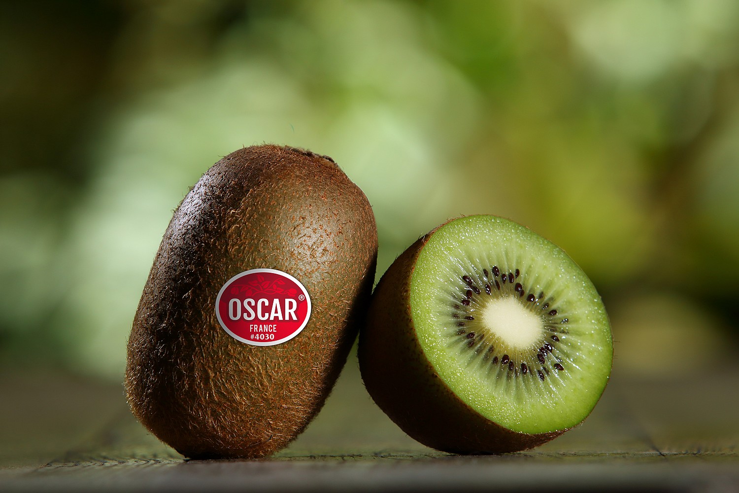 OSCAR Kiwi tranché gros plan