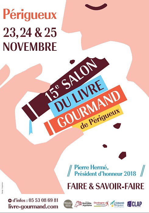 affiche salon livres périgueux