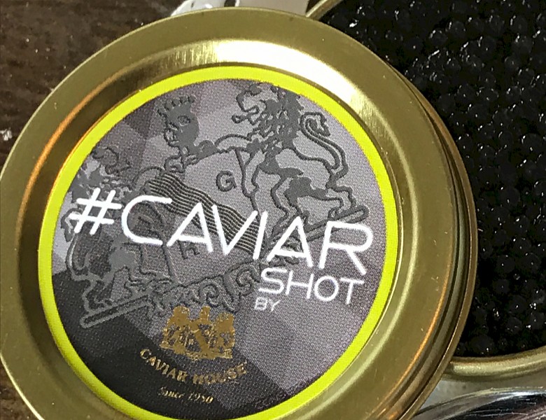 caviar shot