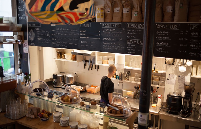 Le restaurant Le Bichat, dans le 10e arrondissement de Paris, est l'un des neuf établissements déjà référencés sur Ecotable. — / Photo Ecotable 