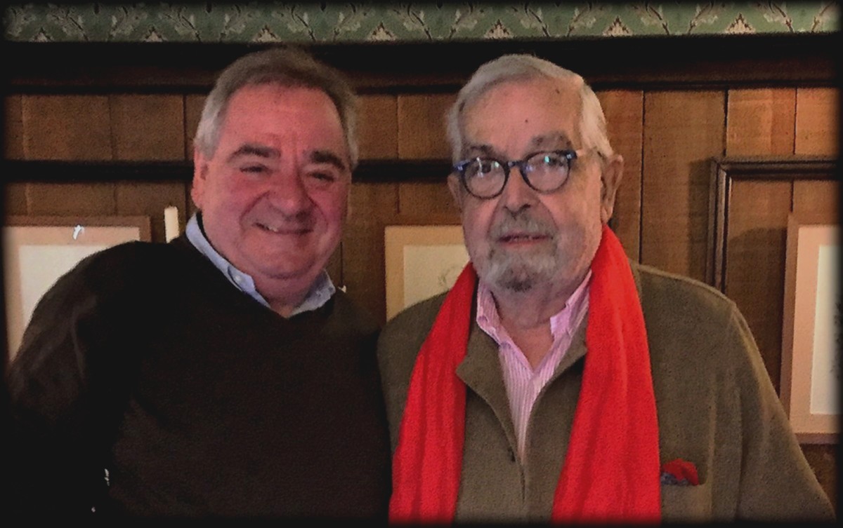 Avec Bernard Giraudel en avril 2016 ©Thierry Bourgeon laradiodugout.fr