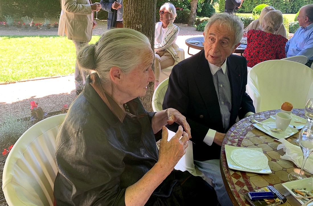 Michel Guérard et Danièle Mazet Delpech elle aussi une périgourdine de légende ©TB/laradiodugout.fr