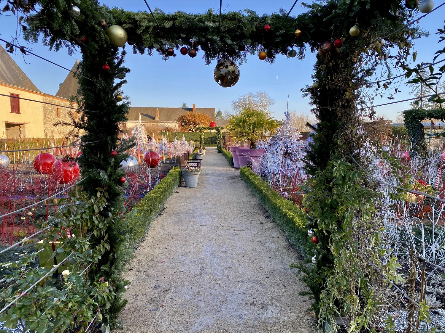 potager de Noël ©cheverny