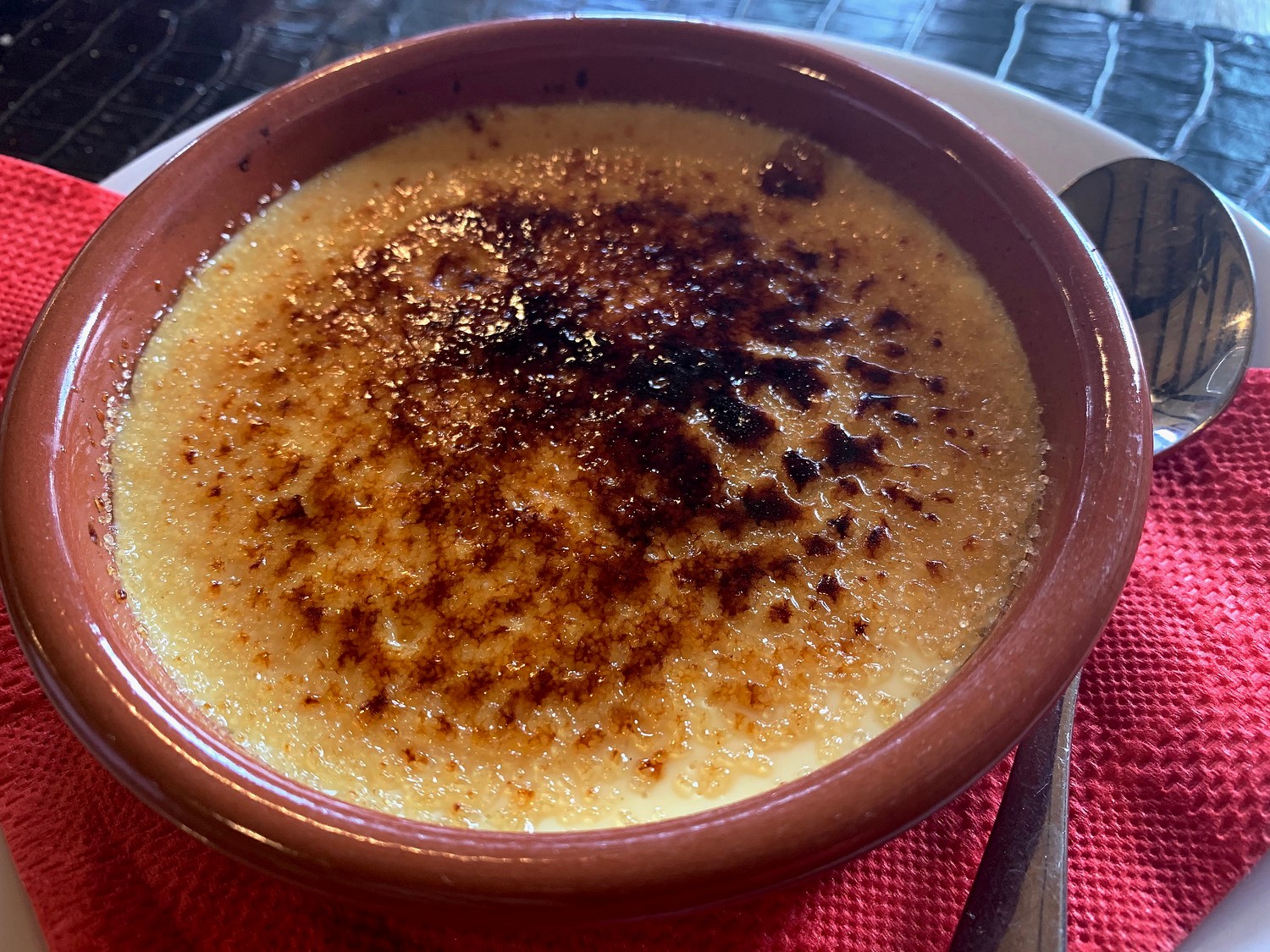 Crême brûlée La Forge ©TB/laradiodugout.fr