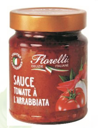 FLORELLI SAUCE TOMATE ARRABBIATA