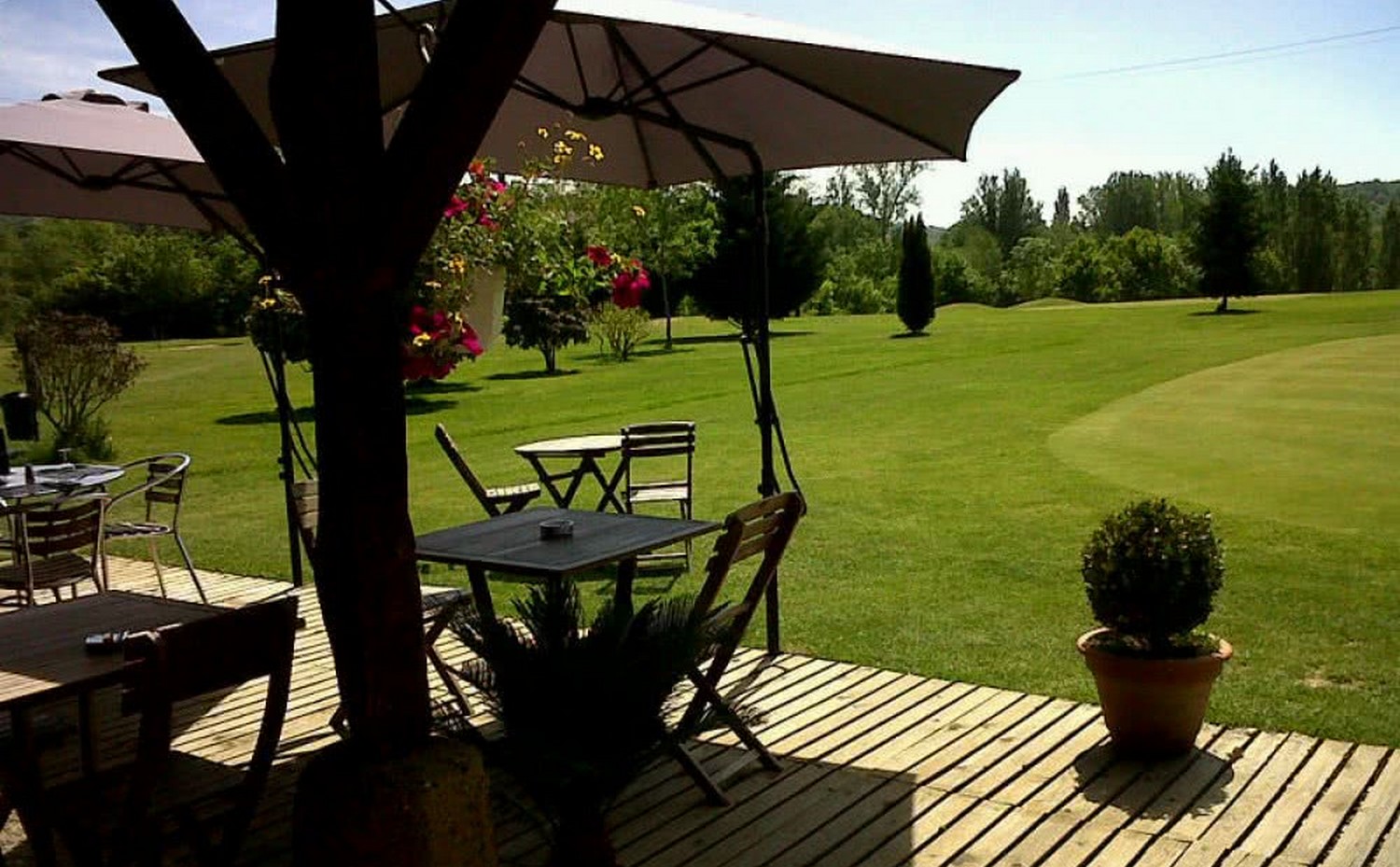 une terrasse gourmande