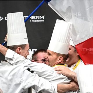 La France a remporté lundi 27 septembre la finale du prestigieux concours culinaire du Bocuse d'Or, organisé près de Lyon. © AFP - OLIVIER CHASSIGNOLE