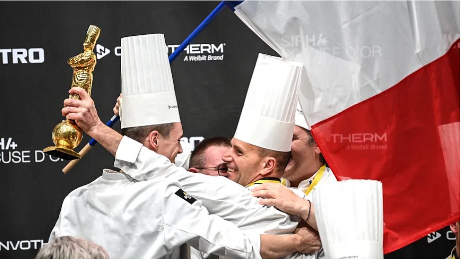 La France a remporté lundi 27 septembre la finale du prestigieux concours culinaire du Bocuse d'Or, organisé près de Lyon. © AFP - OLIVIER CHASSIGNOLE