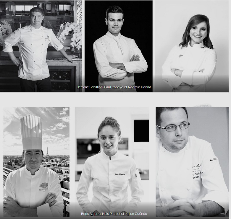 Les 6 candidats au Bocuse d'Or France ©DR