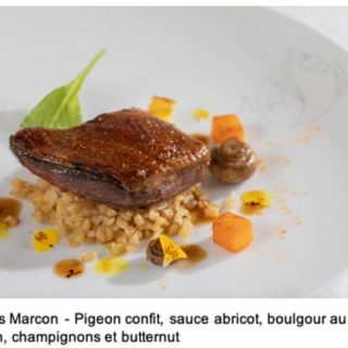 les plats de chefs sur Air France