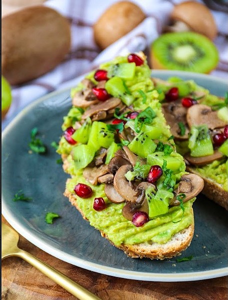 toast avocat kiwi ©DR