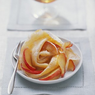 Crepes with Calvados apples