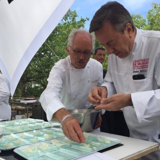 Chibois et Boulud au travail